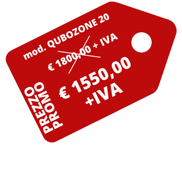 Qubozone 20 - EUR 1550,00 oltre IVA